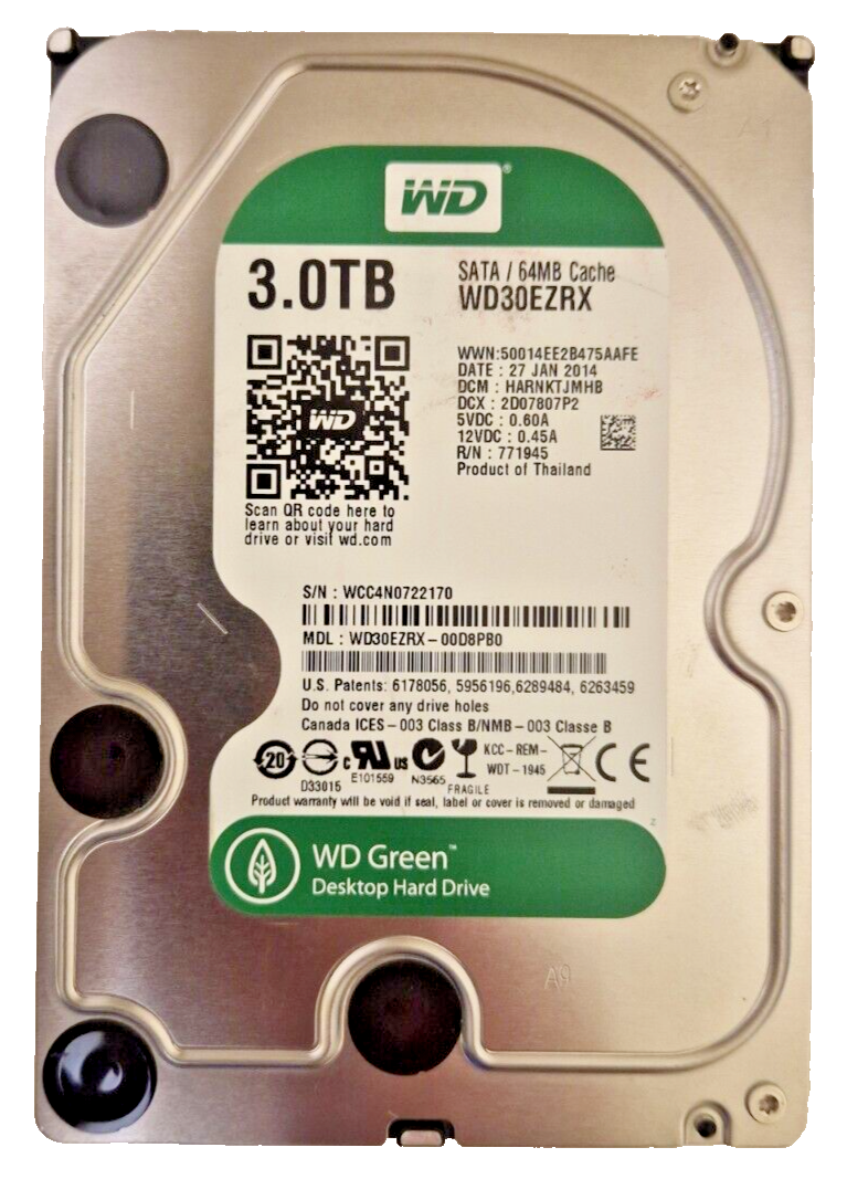 HDD 3TB WesternDigital WD30EZRX  WD Blue WD30EZRZ 3TB 3.5\" SATA - CeX (UK): - Buy, Sell, Donate